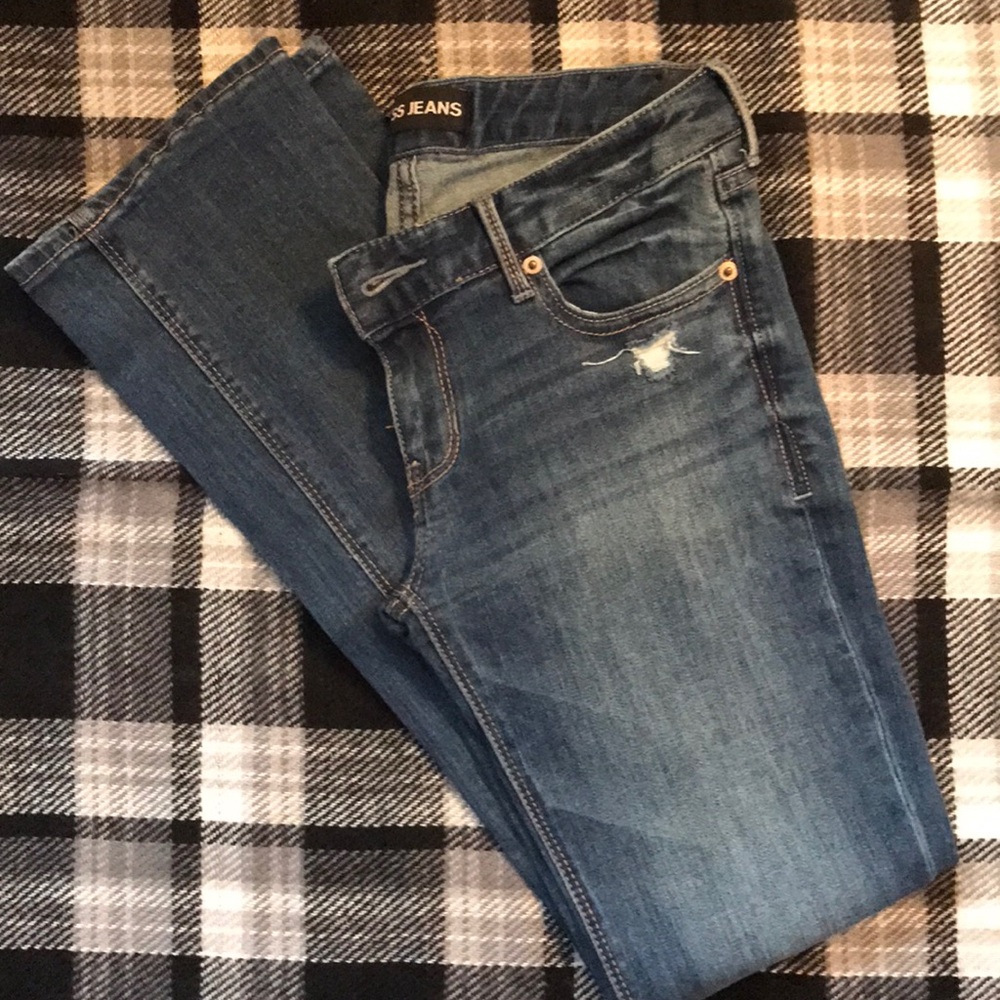 Express Stella Barely Boot Jeans